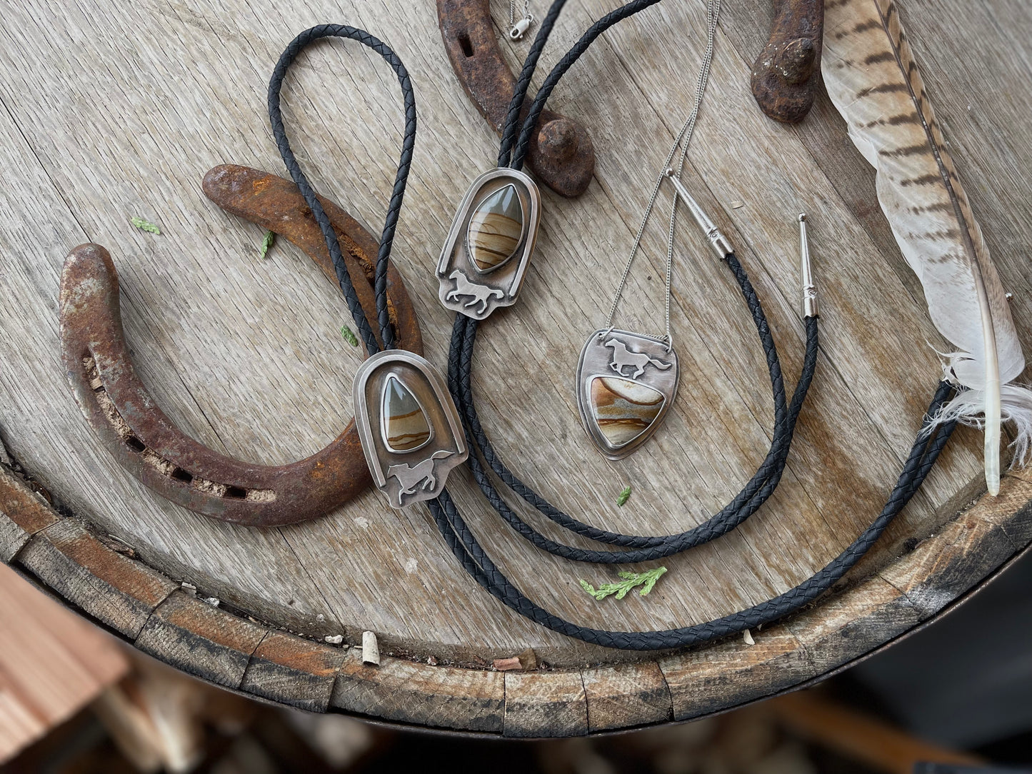 the wild mare • landscape jasper bolo