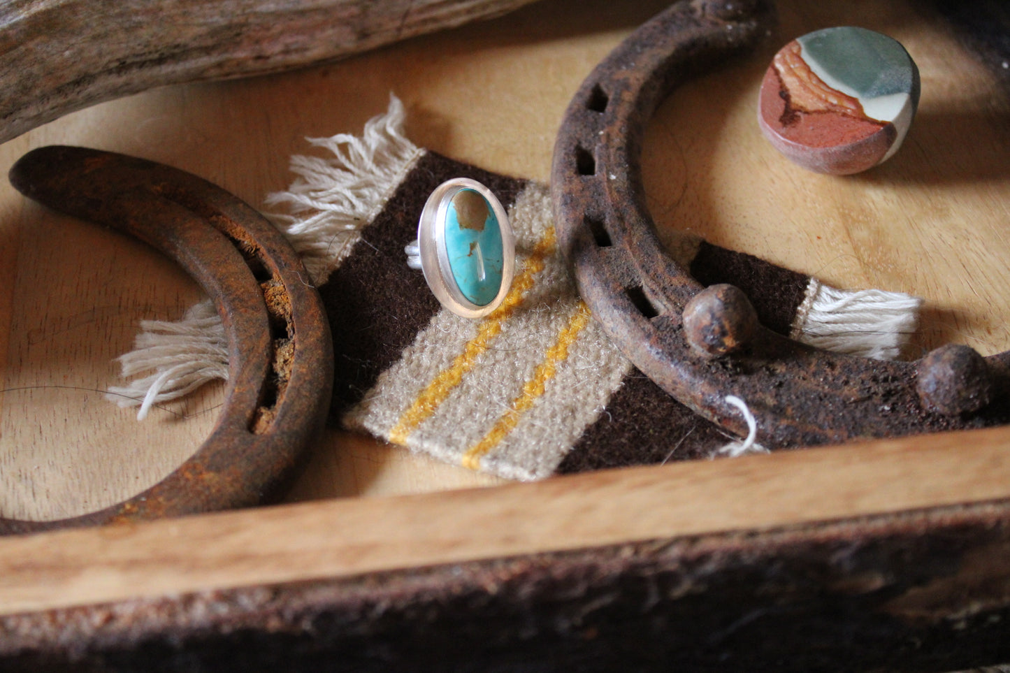 turquoise ring • size 5.5