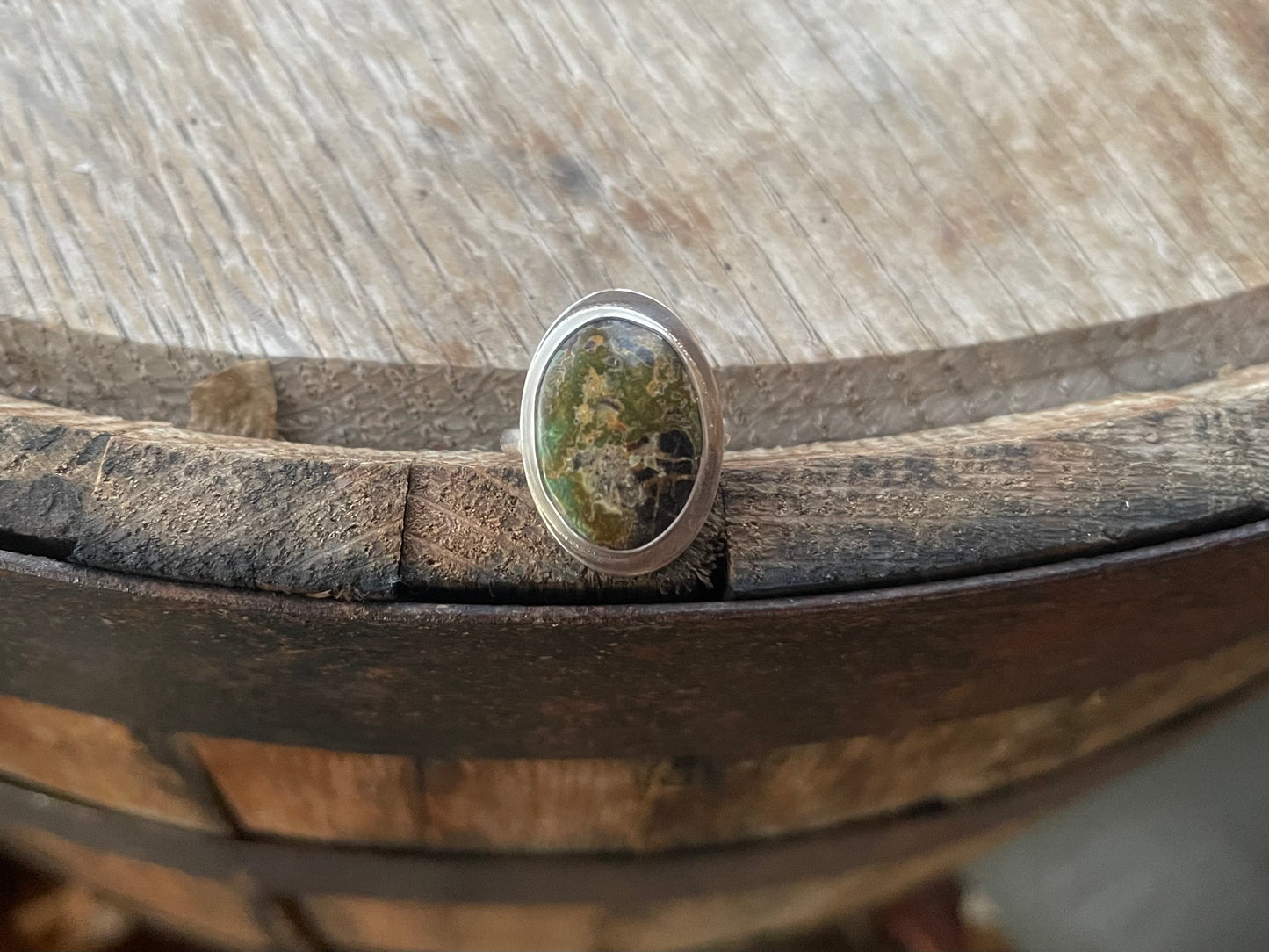 turquoise ring • size 8.75