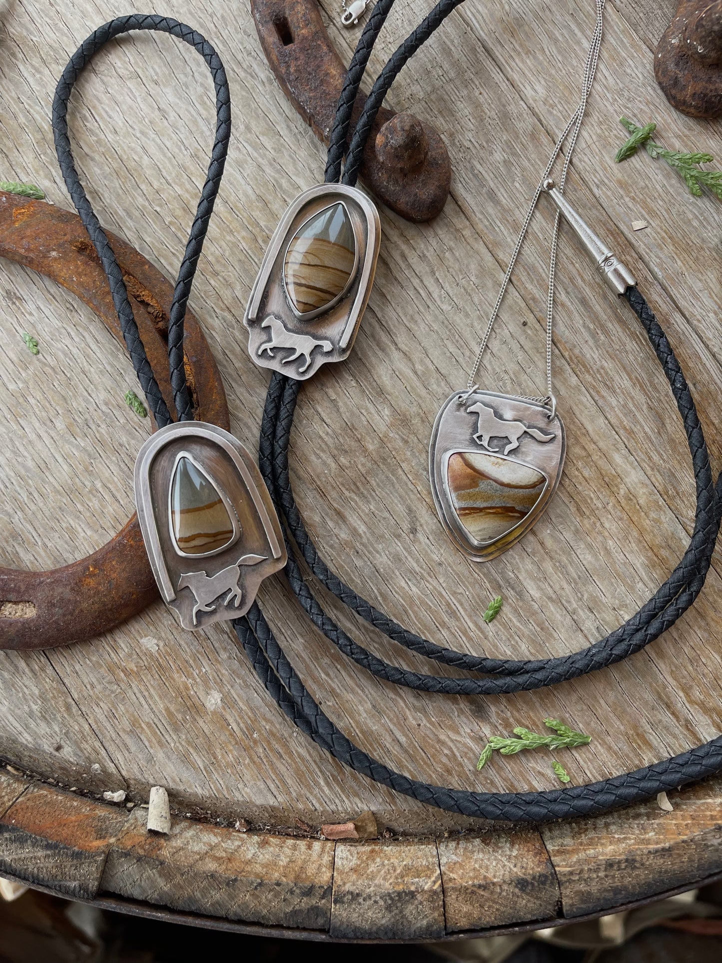 the wild mare • landscape jasper bolo