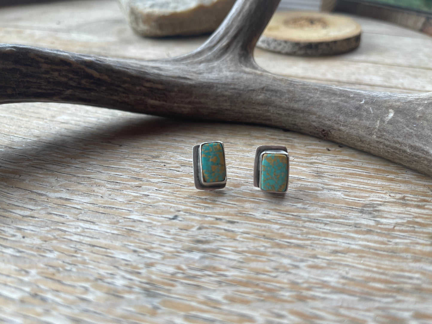 royston turquoise studs