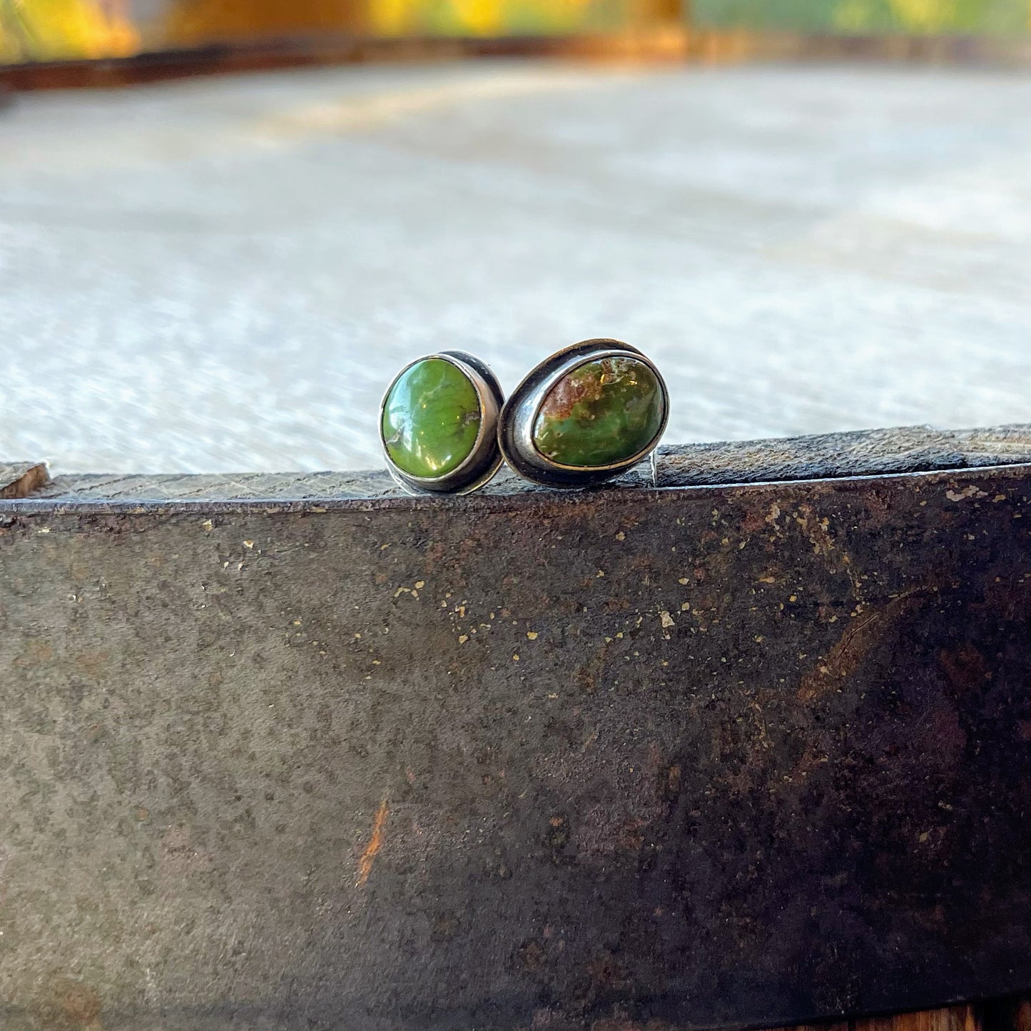 sonoran gold turquoise studs